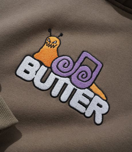 Butter Goods Snail Pullover Hood Umber