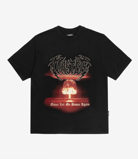 Wasted Paris T-shirt Down Black