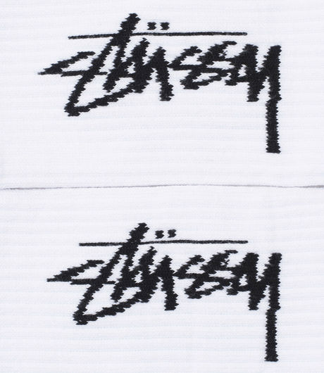 Stussy Stock Socks White