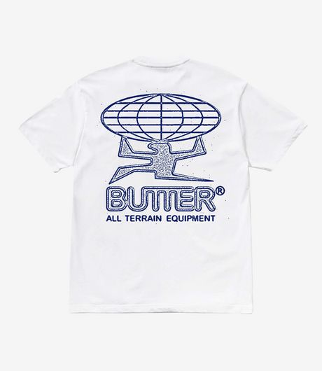 Butter Goods Terrain Tee White