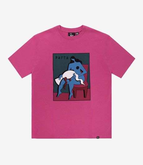 by Parra My Dear Swan T-Shirt Pink
