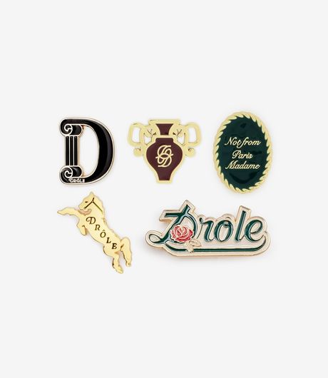 Drôle de Monsieur Les Pin's Racing Gold