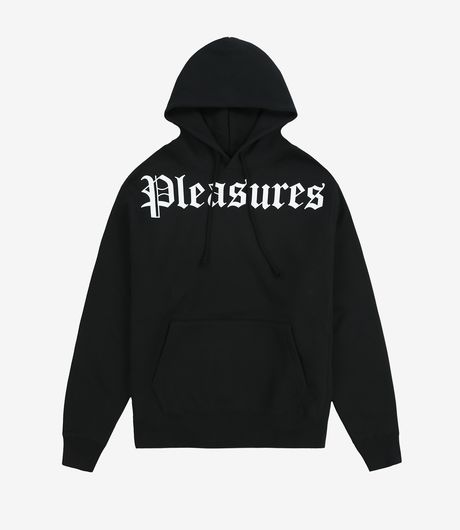 Pleasures Pub Hoodie Black