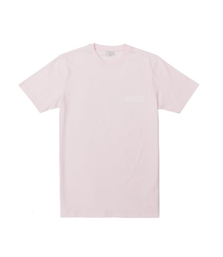 Civilist Block Logo Tee Light Pink