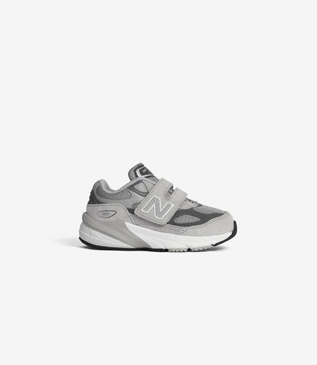 New Balance Kid IV990GL6 V6 Hoop and Loop Grey/Silver