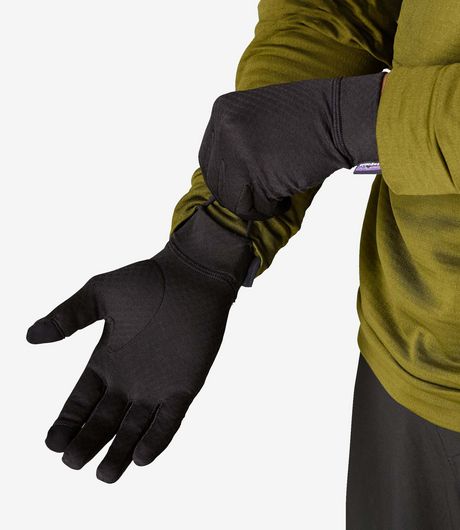 Patagonia Capilene™ Midweight Liner Gloves Black