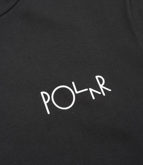 Polar Skate Co Stroke Logo LS Black