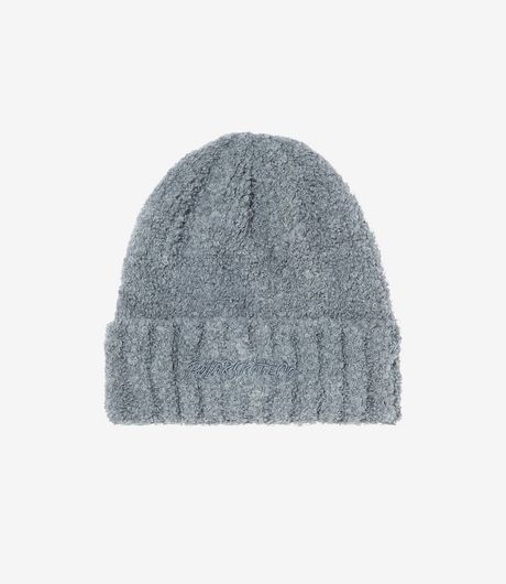 Polar Skate Co Fluff Beanie Grey