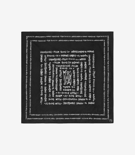 Polar Skate Co IOTIT Bandana Black