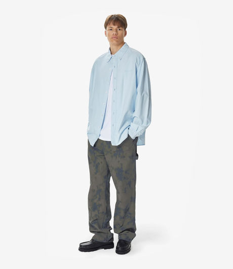 Thisisneverthat Bleached Double Knee Pant Blue