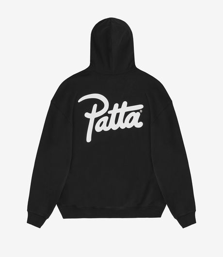 Patta Femme Basic Hooded Sweater Black