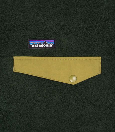 Patagonia Lightweight Synchilla® Snap-T® Fleece Pullover Old Growth Green