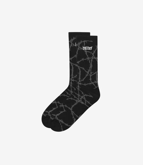 Butter Goods Wired Socks Charcoal
