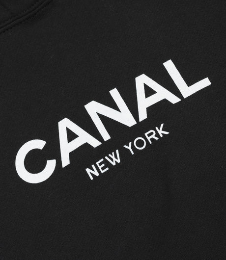 Canal New York Pullover Hoody Black