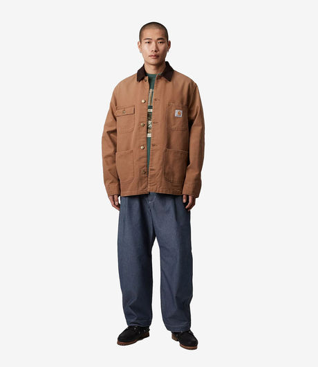 Carhartt WIP OG Chore Coat Dearborn Canvas Hamilton Brown/Tobacco Aged Canvas