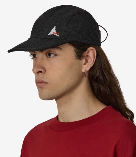 ROA Bri Wool Twill Cap Anthracite