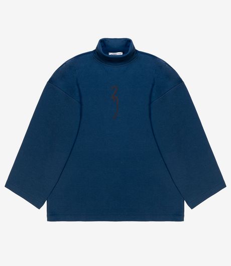 Pūga73 Wray High Neck Long Sleeve Teal