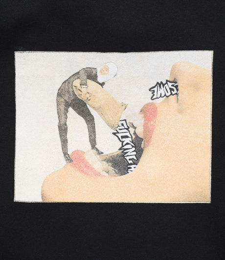 Fucking Awesome Septum Hood Black