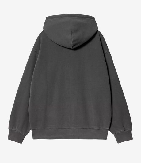 Carhartt WIP Hooded Nelson Jacket Black Garment Dyed