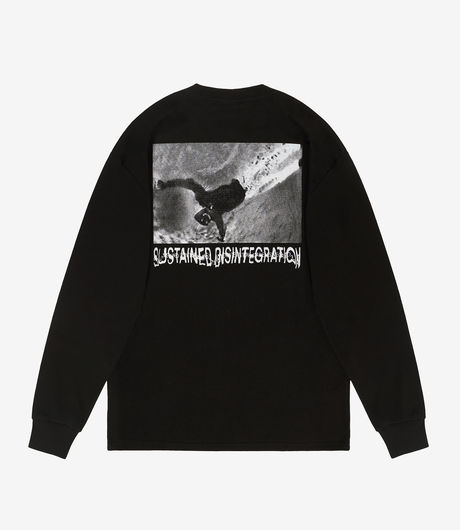 Polar Skate Co Sustained Disintegration LS Tee Black