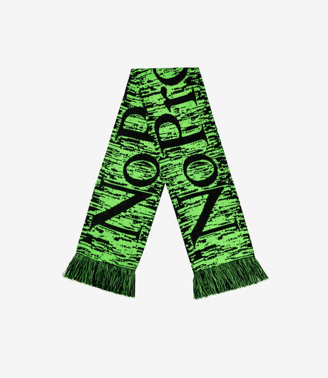 No Problemo Glitch Scarf Green
