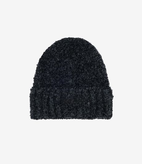 Polar Skate Co Fluff Beanie Black