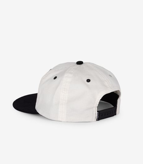 By Parra Error Logo 6 Panel Hat Off White