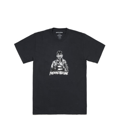 Fucking Awesome Knife Tongue Tee Black