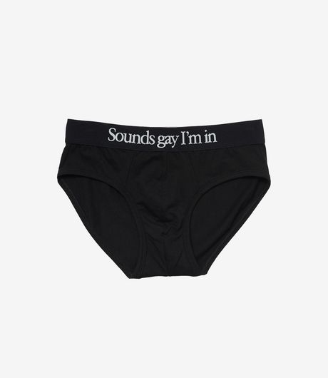 Carne Bollente No Turning Back Underwear Black