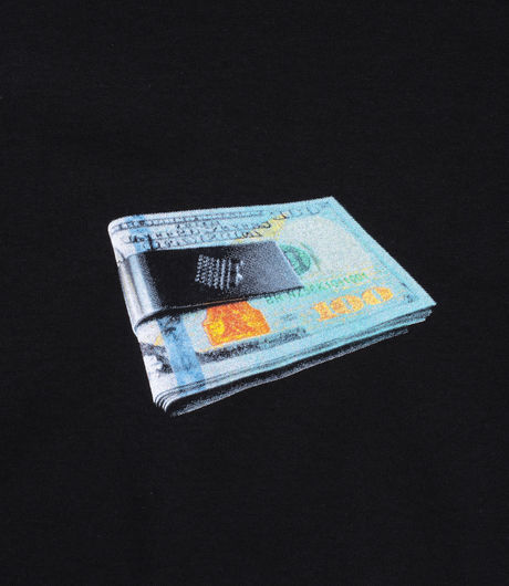 Bronze 56K Money Clip T-Shirt Black