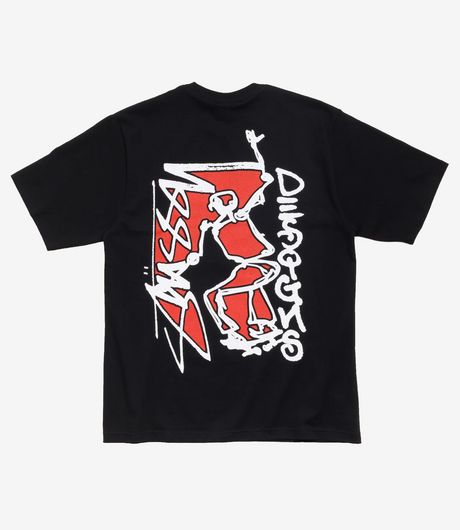 Stussy Smooth SK8 Tee Black