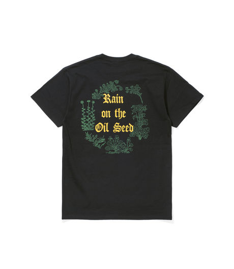 Good Morning Tapes Rain on the Oil Seed Tee Black