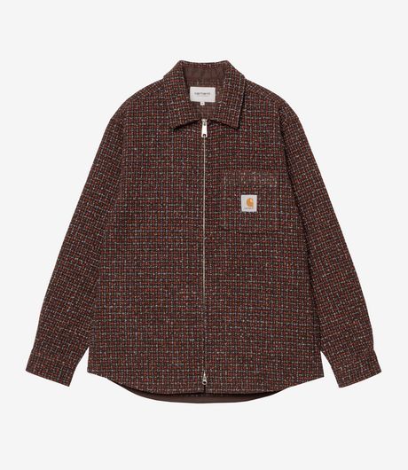 Carhartt WIP Bellamy Shirt Jac Bellamy Check Tobacco