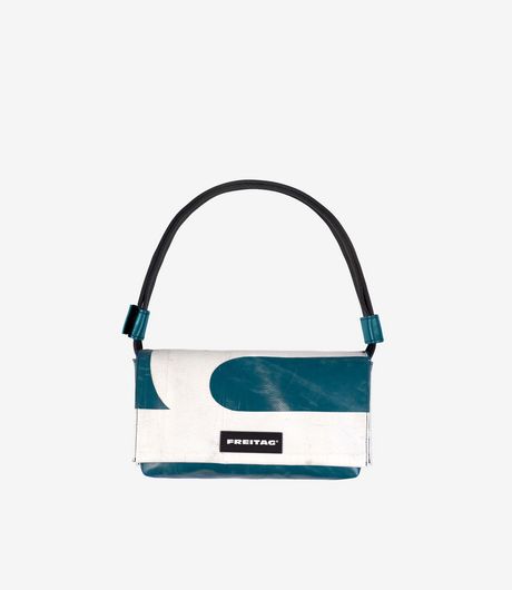 Freitag F171 Laura Small Shoulder Bag White/Green