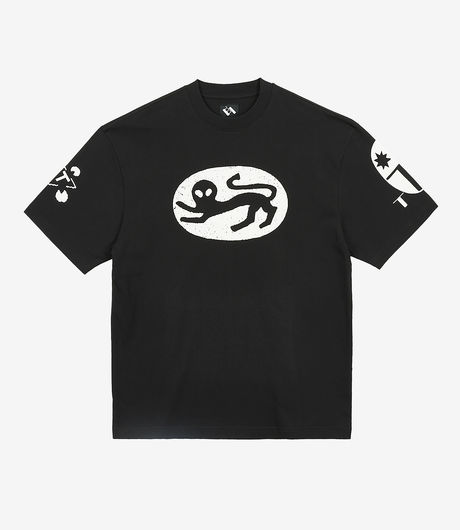 The Trilogy Tapes Shivall T-Shirt Black