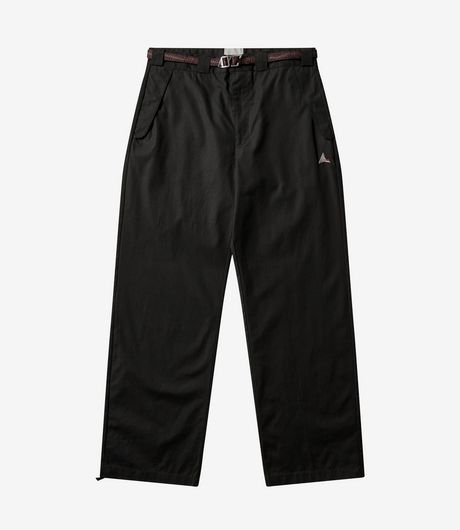 ROA Centipede Buckle Chino Pants Black