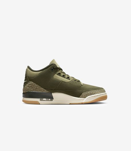 Air Jordan 3 Retro Family Affair Medium Olive/Neutral Olive/Sail/Sequoia