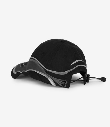 ROA Pursuit 6 Panel Cap Black