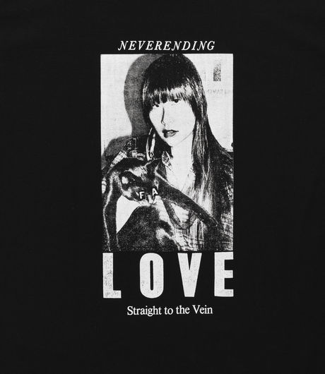Fucking Awesome Neverending Love Tee Black