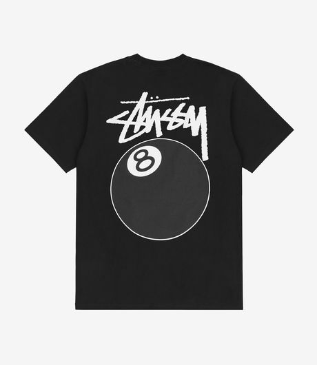Stussy 8 Ball Tee Black