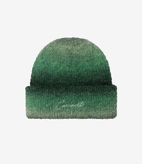 Carhartt WIP Tony Beanie Tony Stripe Jacquard Dark Fir/Pale Olive