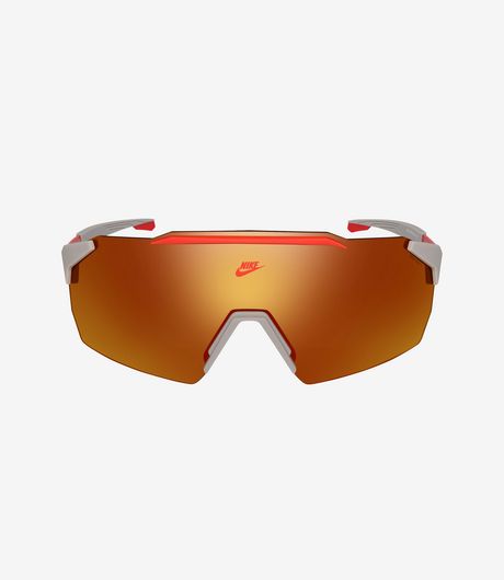 Nike Vision Limitless Shield Mirrored College Grey/Orange Mirror