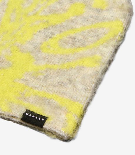 Oakley Brushed Graphic Beanie Mist/Neon Yellow
