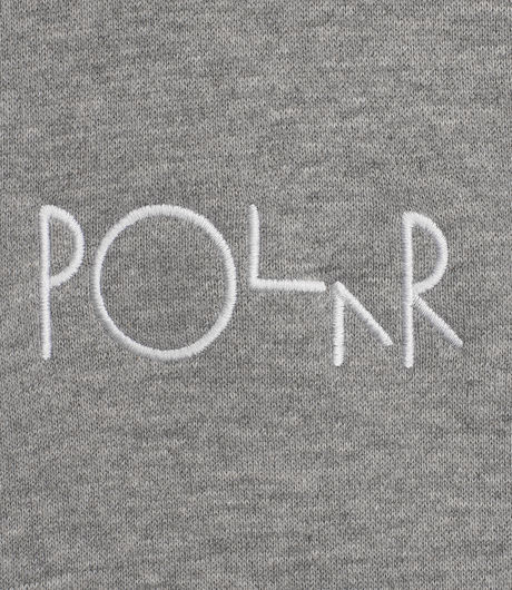 Polar Skate Co Default Hoodie Heather Grey