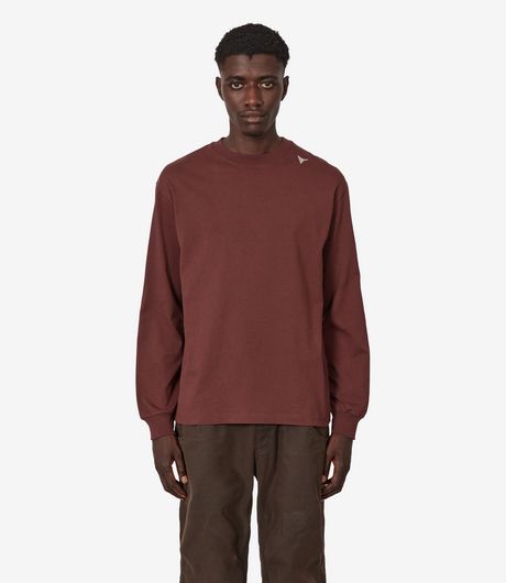 ROA Logo Long Sleeve Burgundy