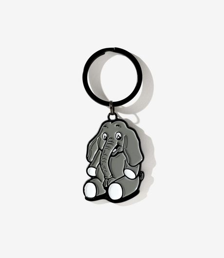 Polar Skate Co Elephant Keychain  Multi