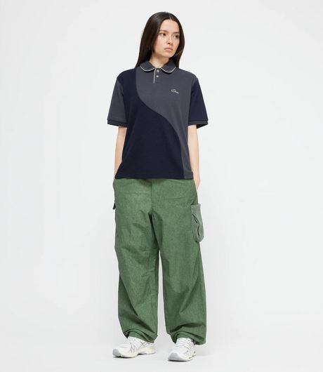 Dime Waffle Polo Indigo