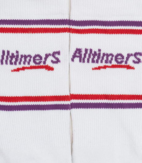 Alltimers Estate Sock Red/White/Purple