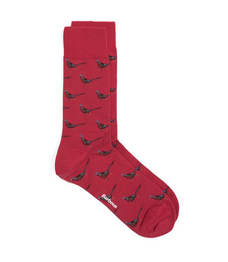 Barbour Mavin Sock Red/Pheasant