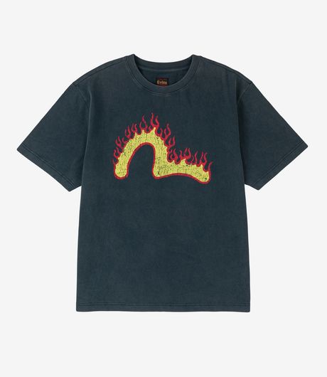 EVISU Bold Seagull S/S Tee Navy